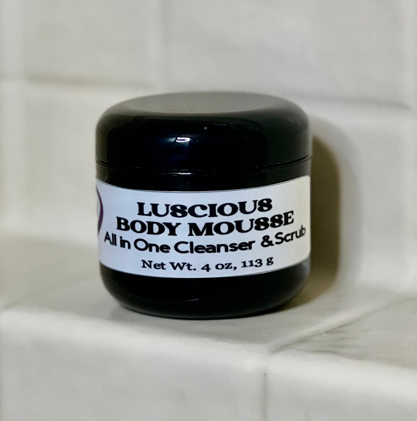 Luscious Body Mousse-All in One-Cleanser & Scrub-Coffee