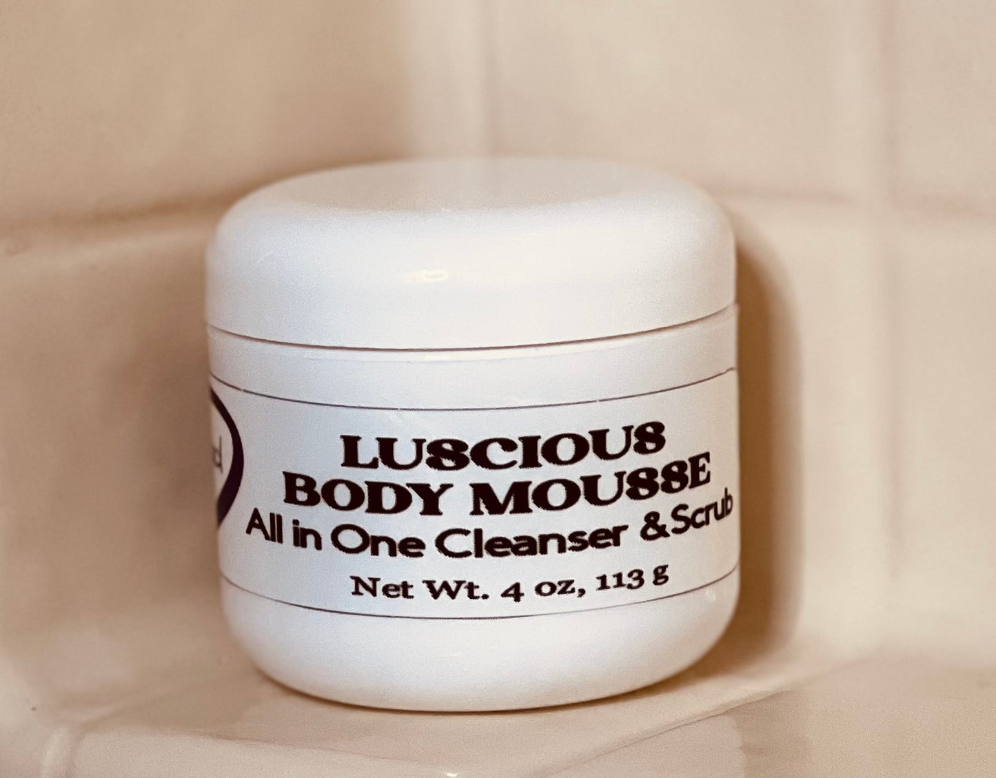 Luscious Body Mousse All-in-One Cleanser & Scrub-Pumice